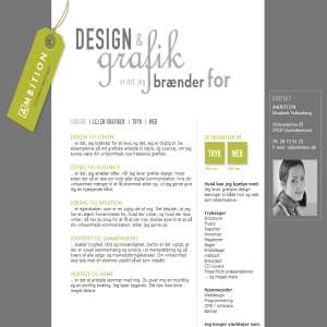 Lej en grafiker til webdesign - AMBITION