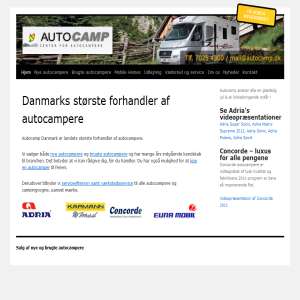 Kb autocamper - Autocamp.dk