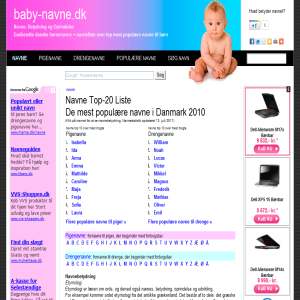 Navnebetydning - Baby navne