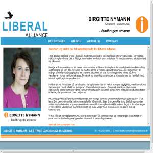 Birgitte Nymannn - FK i Liberal Alliance