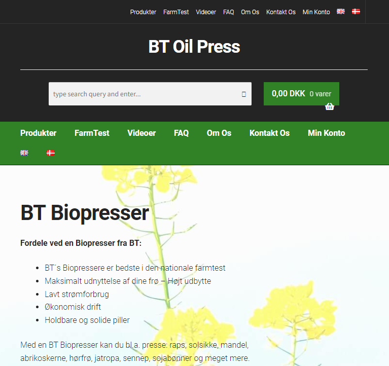 BT Biopresser