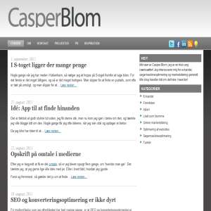 Casper Blom - Online markedsfring