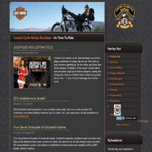 Custom Cycle Harley-Davidson