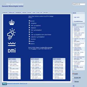DMI.dk - Danmarks Meteorologiske Institut