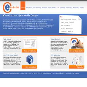 SEO Optimering og Web Design - eConstruction