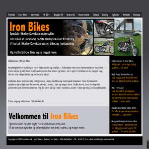 Iron Bikes - Harley-Davidson udstyr, importør og MC forhandler