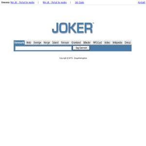 Joker.dk - Nordisk Sgemaskine