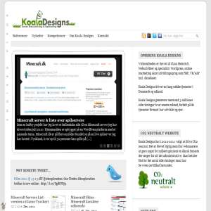 Webudvikling - Optimering & SEO ved Koala Designs