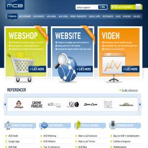 Webdesign, CMS og webshop - MCB A/S