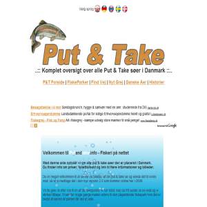 Put & Take Søer i Danmark