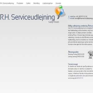 R.H. Serviceudlejning