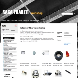 Saga Trailer Webshop