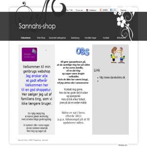 Sannahs-shop
