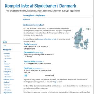 Komplet liste af paintball baner i Danmark