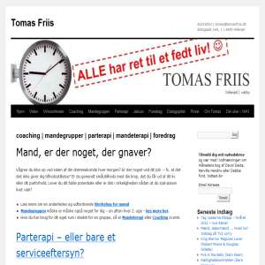 Tomas Friis - Parterapi - mandegrupper