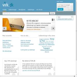 Virk.dk - virksomhedernes digitale indgang til det offentlige