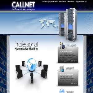 Callnet Professionelt hjemmeside design