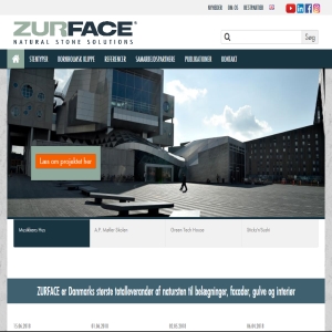 Zurface - natursten til byggeri og anlæg