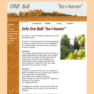 Info Or B&B  - Bo i haven