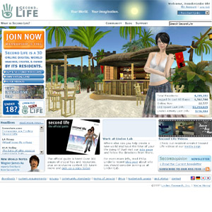 Second Life | Virtuel 3D Verden