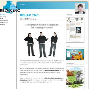 Relax Inc | webdesign - flash - illustrationer